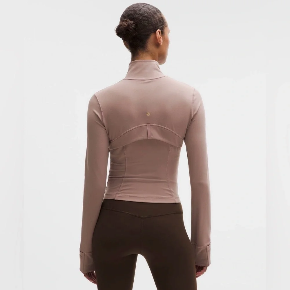 ✨ Lululemon NWT Size 8 Nulu Cropped Define Jacket Ashton Rose ✨